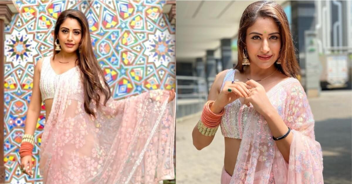Surbhi Chandna Dazzling In Beautiful Traditional Saree Attire.