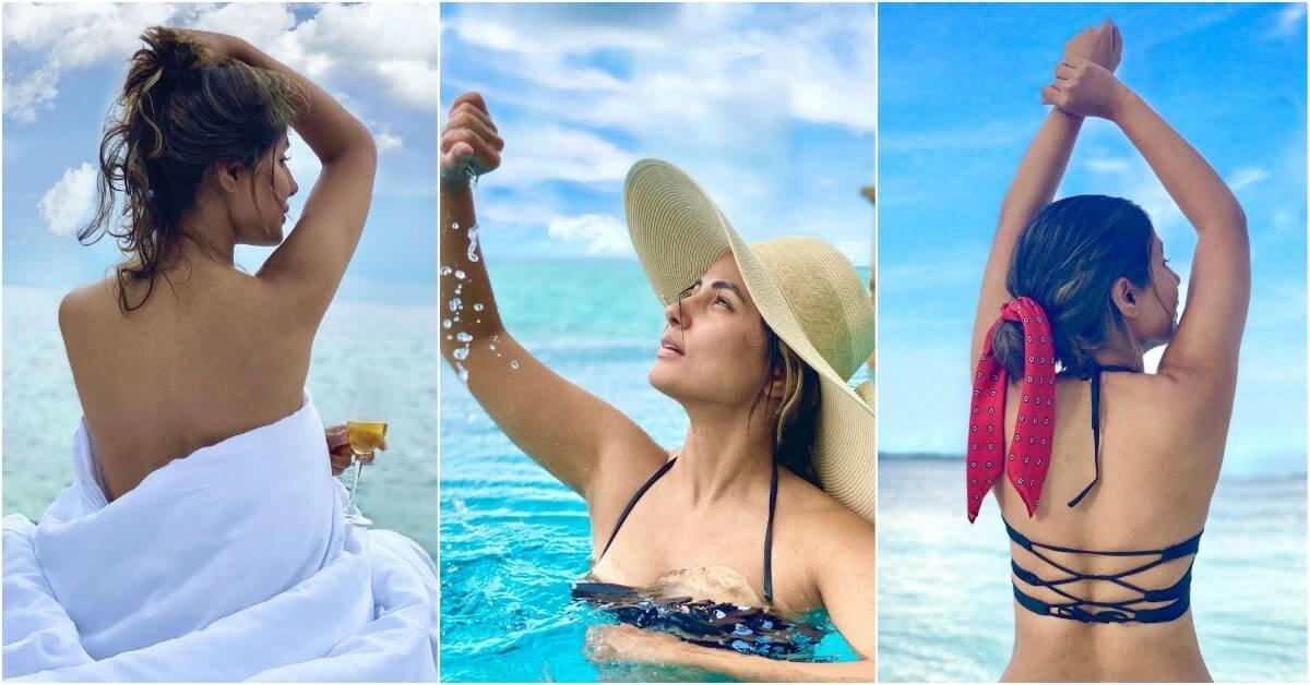 Hina Khan's Alluring Pool Pictures Are Proving That She Is A Ultimate Beach Baby