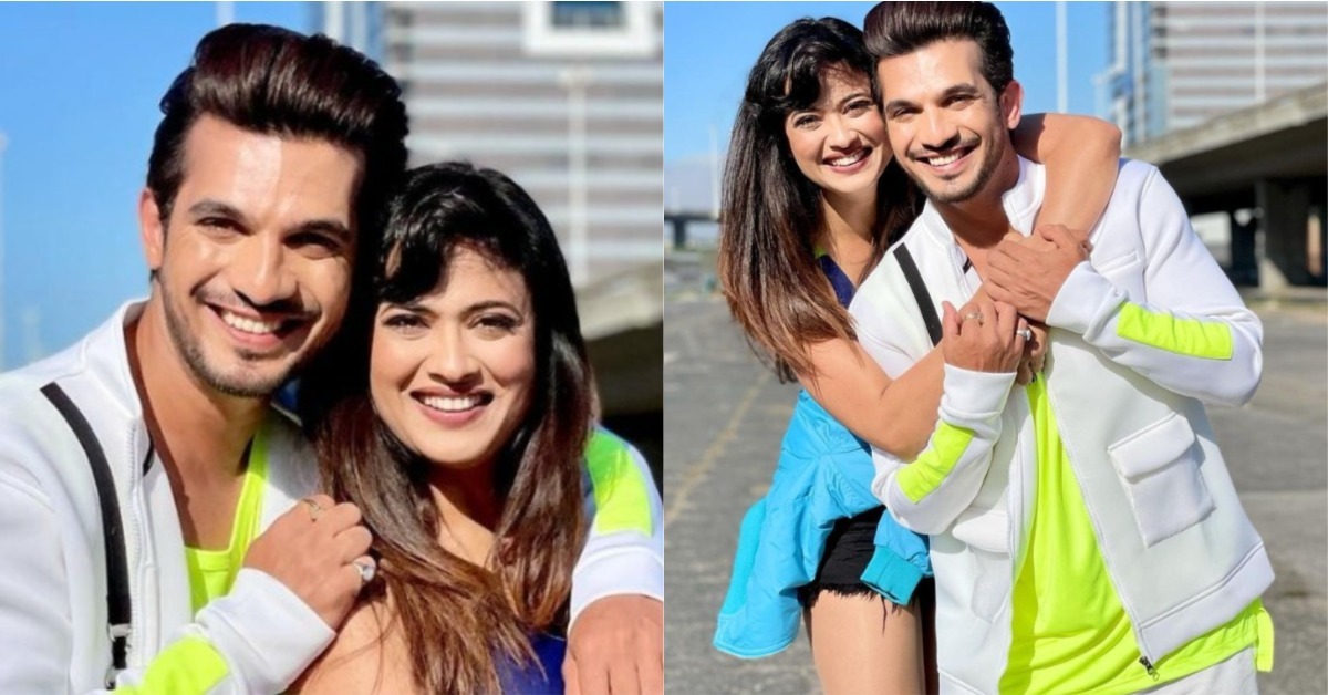 Shweta Tiwari Is Looking Gorgeous As She Poses With KKK11 Competitor Arjun Bijlani