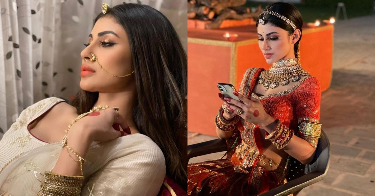 Mouni Roy Looks Gorgeous In Embroidery Designed Lehenga. Sonal Chauhan Called Her 'Prettiestttt Mon'.