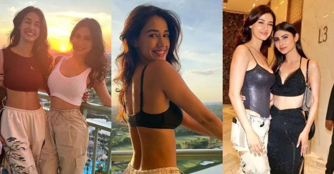 Disha Patani And Mouni Roy Twinning together