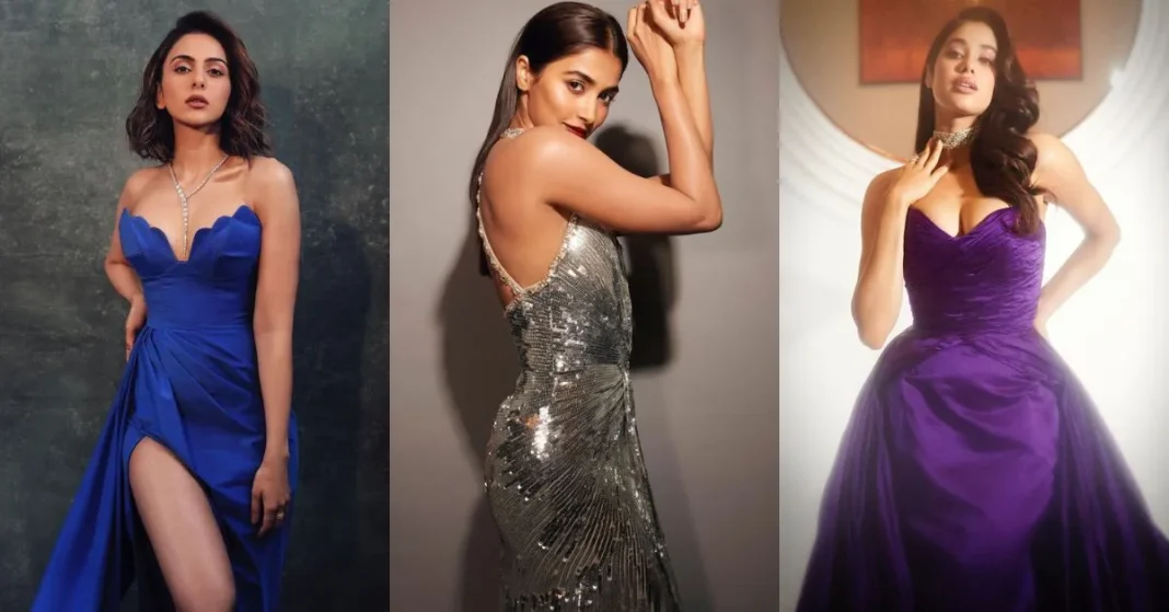 Filmfare Awards 2023: Rakul Preet Singh, Pooja Hegde And Janhvi Kapoor Dazzle In Gorgeous Gowns.