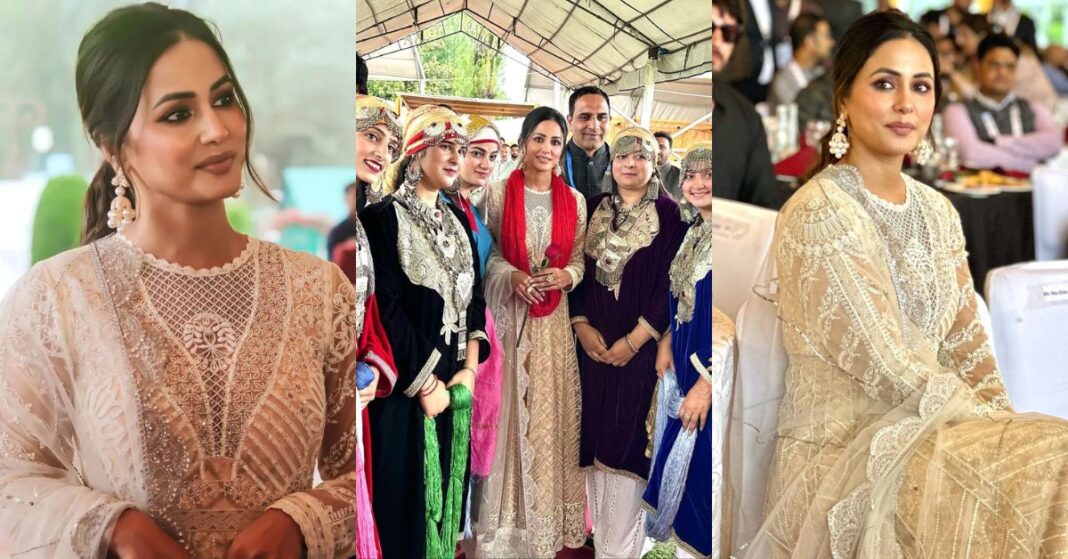 Hina Khan Attends G20 Summit's Event, Says 'Proud To Contribute To Naya Kashmir's Growth Story.