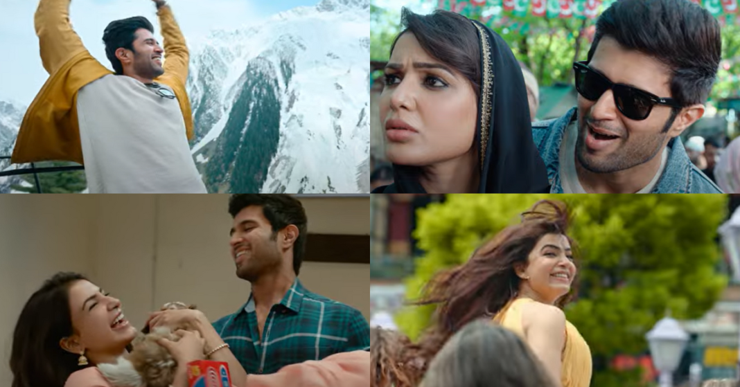 Vijay Deverakonda and Samantha Ruth Prabhu Starrer Kushi Trailer Released