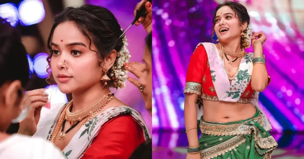 Manisha Rani Shared BTS Pictures And Video From Jhalak Dikhhla Jaa Sets.