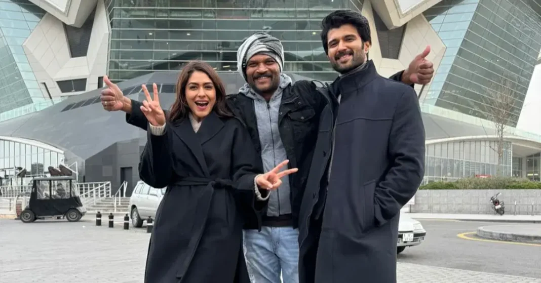 Mrunal Thakur pens special note for Vijay Deverakonda and team for Family Star wrap